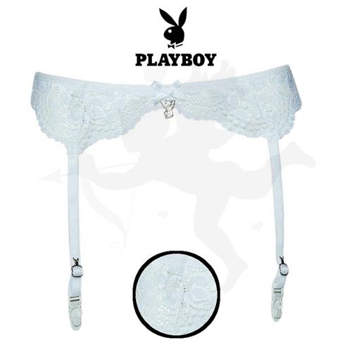 Portaligas premium blanco Playboy